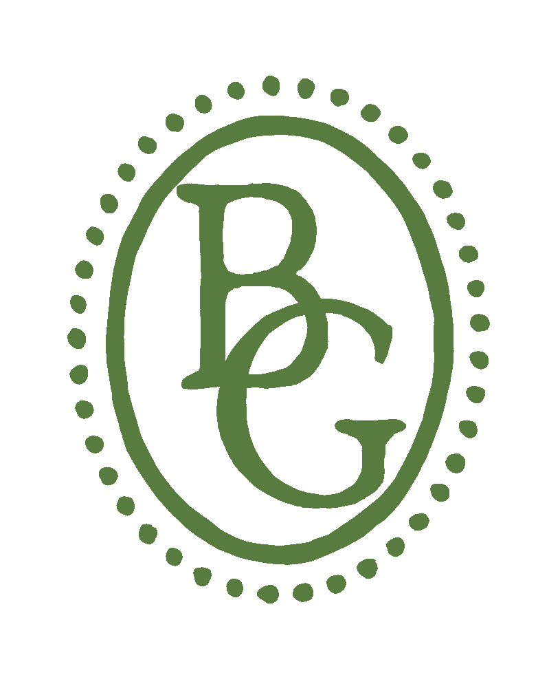 The Borrowed Garden monogram